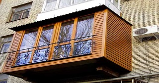 Внешняя отделка балкона Минеральные Воды цена от 1025 руб. м/2.